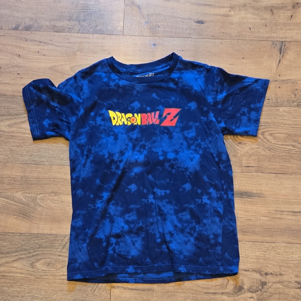 Dragon Ball Z Kids Blue Tie-Dye T-Shirt
